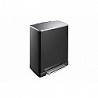 Compra Cubo reciclaje metalico e-cube negro 28 +18 l EKO VB 926846 BLACK al mejor precio