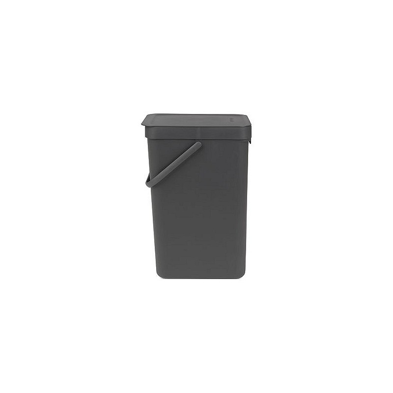 Compra Cubo reciclaje sort & go' gris 16 l BRABANTIA 10 99 66 al mejor precio