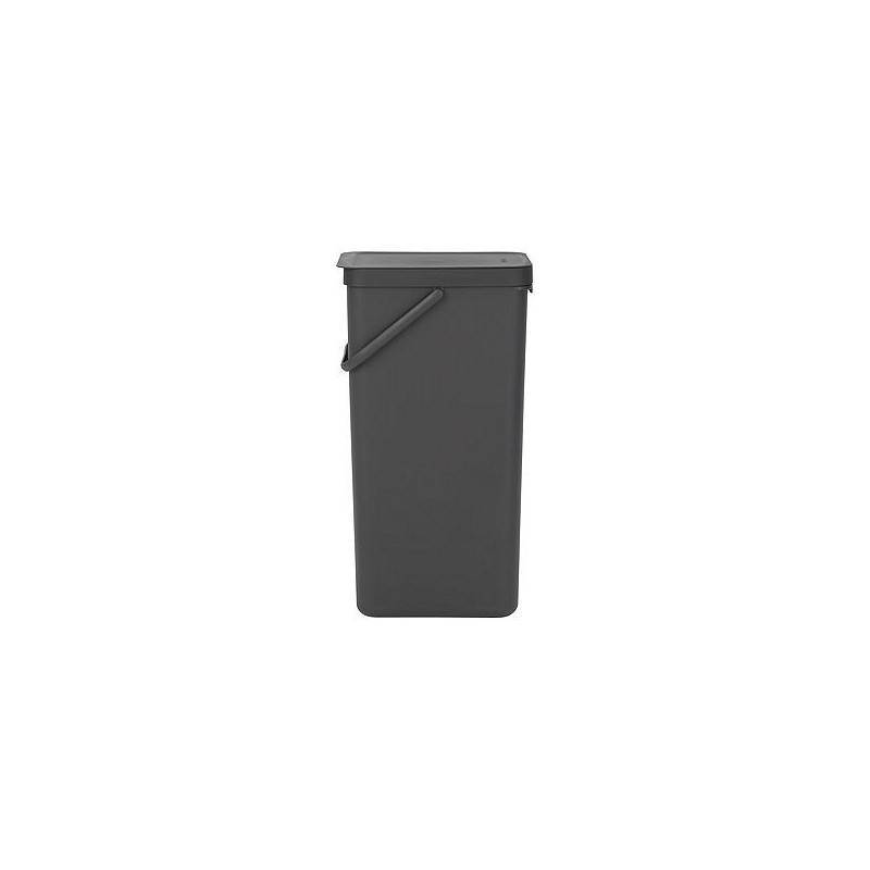 Compra Cubo reciclaje sort & go' gris 40 l BRABANTIA 25 10 47 al mejor precio