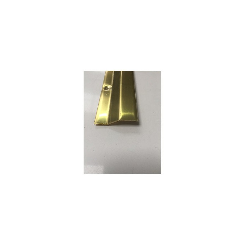 Compra Cubrejunta ceramica parket laton tornillo 83 cm-45 x 10 mm DICAR 454LTB 083 al mejor precio