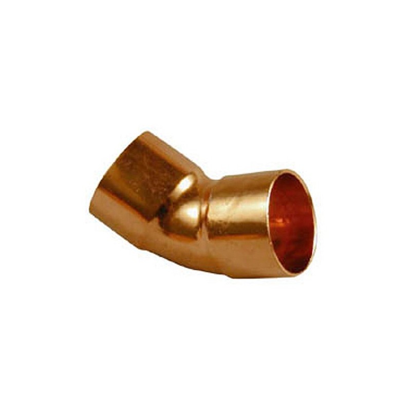 Compra Curva cobre 45º hembra-hembra 5041cu diámetro 18 mm STANDARD HIDRAULICA F081018 al mejor precio