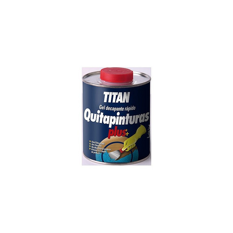 Compra Decapante quitapinturas gel plus 750 ml TITAN 05D000134/5806740 al mejor precio