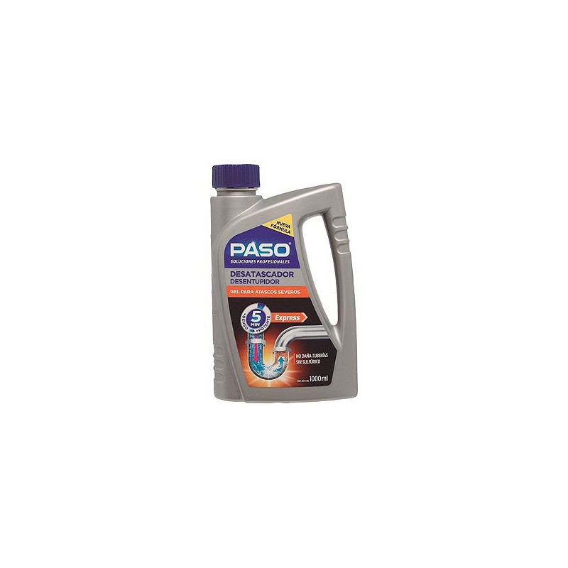 Compra Desatascador gel express 1 l PASO 705011 al mejor precio