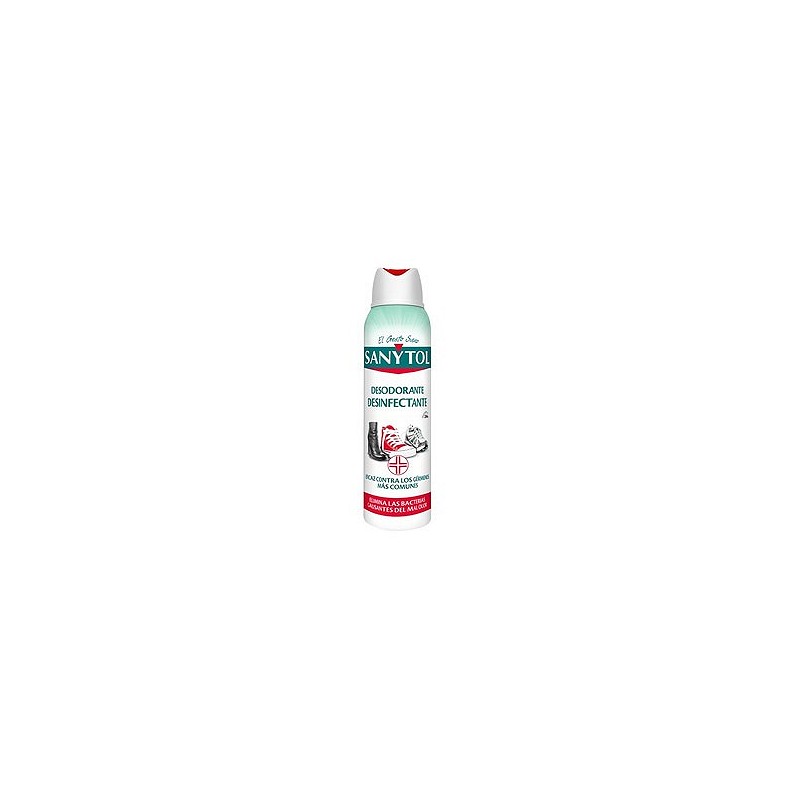 Compra Desinfectante desodorante calzado 150 ml SANYTOL 170060 al mejor precio