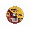 Compra Disco corte inox 115x1,0x22,23mm fast cut dewalt 10 pz DEWALT DT3506-QZ al mejor precio