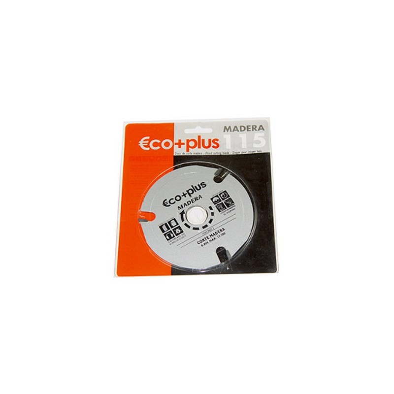 Compra Disco corte madera eco más plus 115 x 3,8 x 22 mm 12F11500 al mejor precio