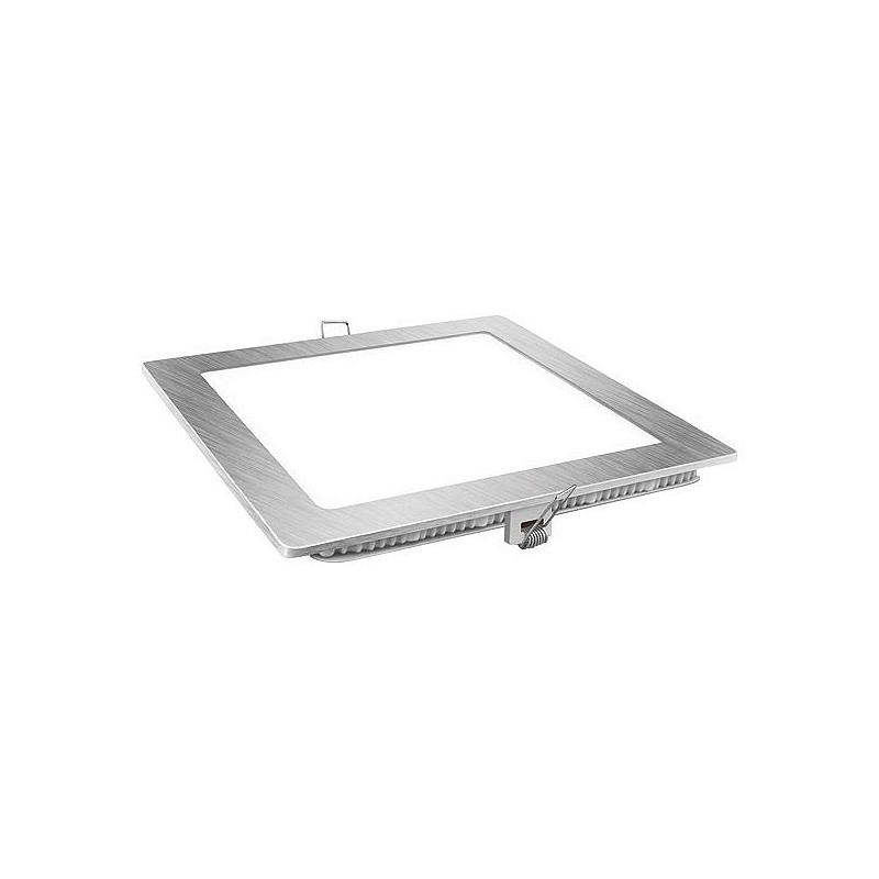 Compra Downlight led empotrar cuadrado plata luz fria 1800lm 18w MATEL 21889 al mejor precio