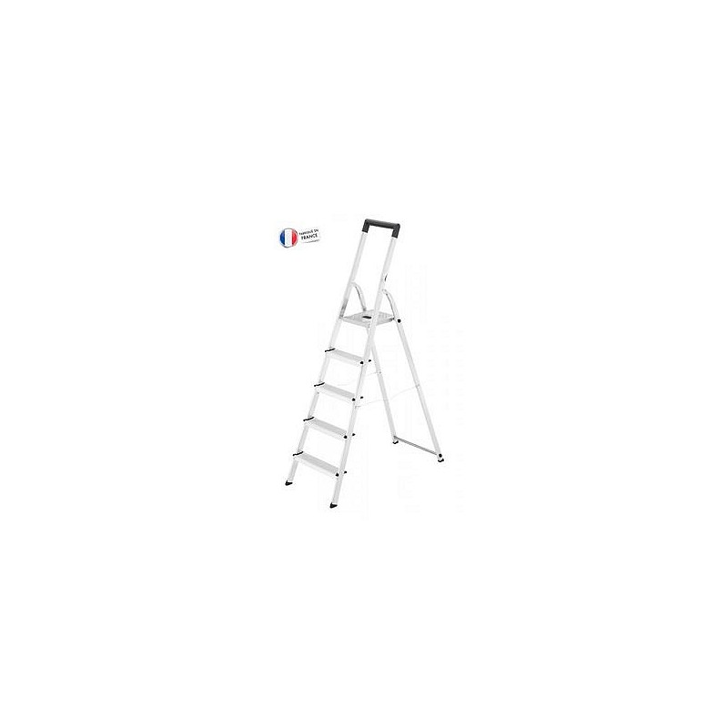 Compra Escalera aluminio domestica l40 easyclix 5 peldaños HAILO 5_8945-001 al mejor precio