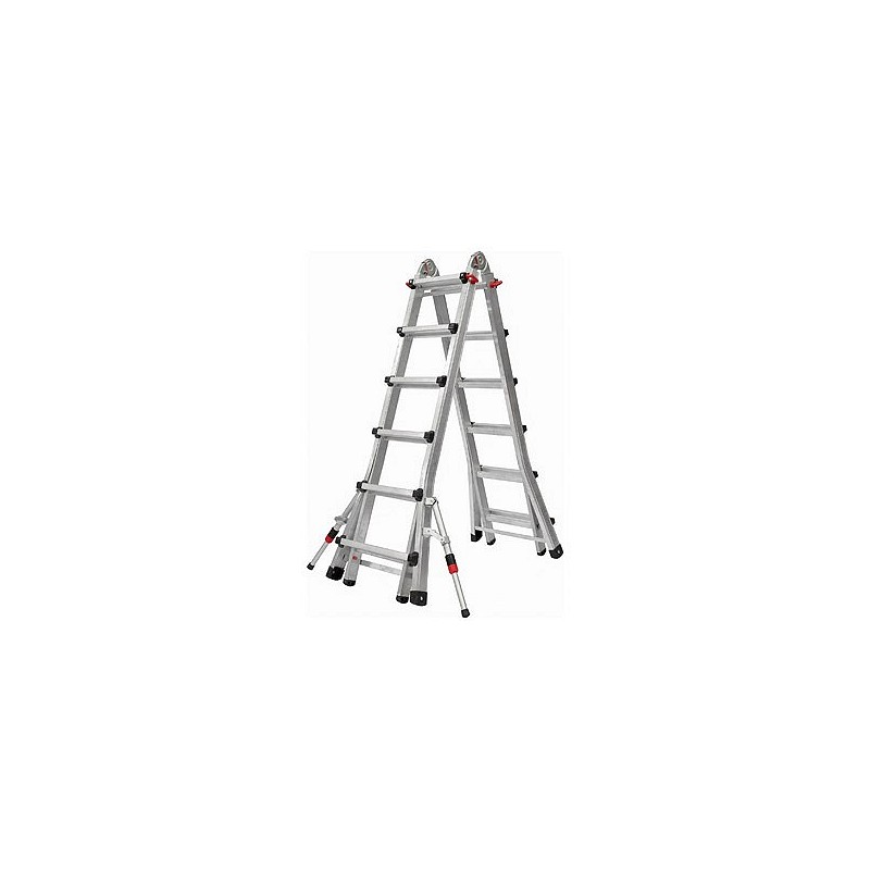 Compra Escalera aluminio telescopica teleflex 6+6 peldaños KYLATE 01-820-566 al mejor precio