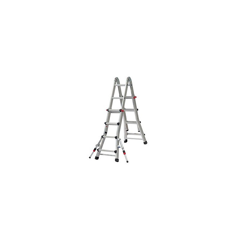 Compra Escalera aluminio telescopica teleflex 4+4 peldaños KYLATE 01-820-544 al mejor precio