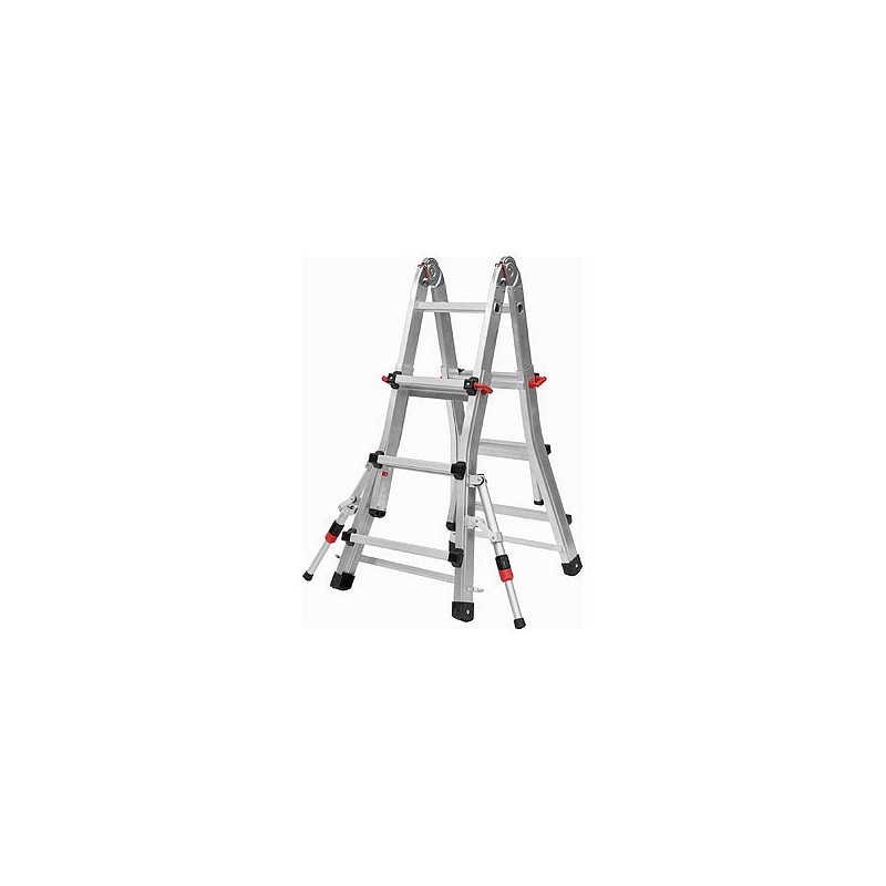 Compra Escalera aluminio telescopica teleflex 3+3 peldaños KYLATE 01-820-533 al mejor precio