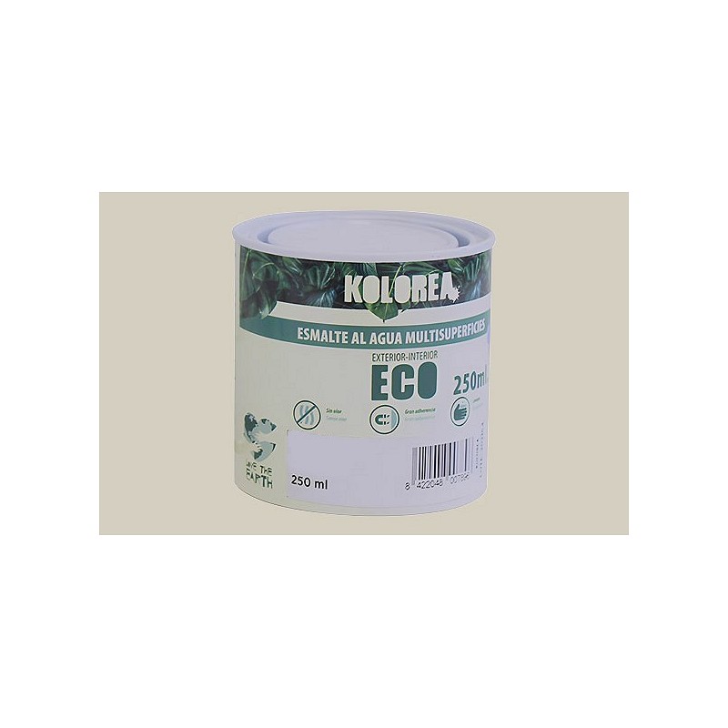 Compra Esmalte al agua eco satinado 250 ml piedra KOLOREA KES-05-250ML/06141 al mejor precio