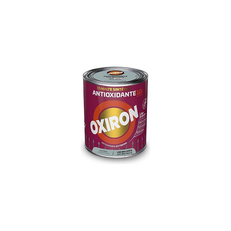 Compra Esmalte antioxidante oxiron liso brillo 750 l gris perla TITAN F2C450934/5809056 al mejor precio