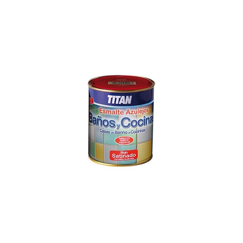 Compra Esmalte azulejos baño y cocina 750 ml blanco TITAN 02E140034/5806243 al mejor precio