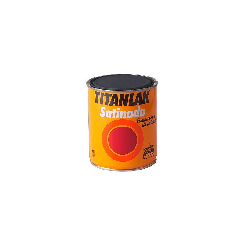 Compra Esmalte titanlak satinado 1401 750 ml negro TITAN 11140134/5805825 al mejor precio