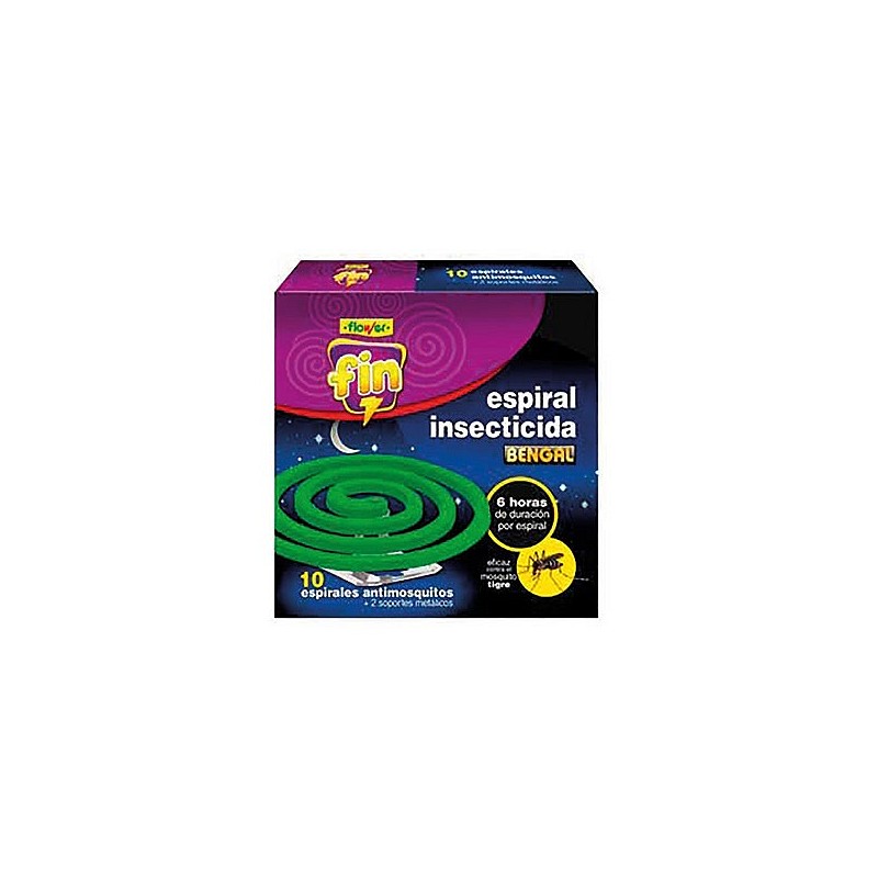 Compra Espiral fin insectos flower 10 unidades FLOWER 1-20609 al mejor precio