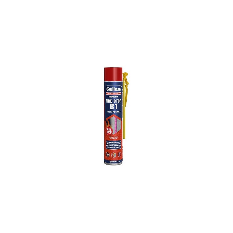 Compra Espuma poliuretano ignifuga fire stop canula 750 ml QUILOSA 10036223 al mejor precio