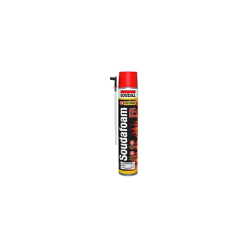 Compra Espuma poliuretano ignifuga soudafoam fr canula 750ml SOUDAL 153330 al mejor precio